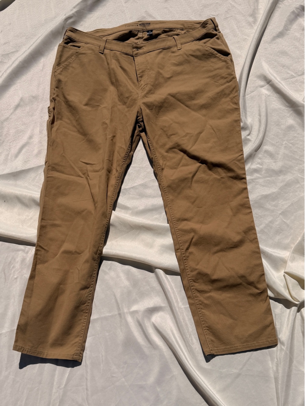 Carhartt Women’s Tan Chino Pants - Straight Leg